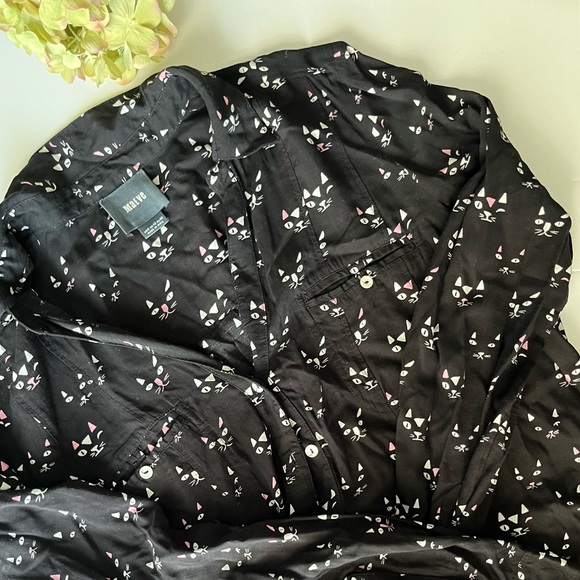 MAEVE ANTHROPOLOGIE SILKY CAT BLOUSE - Picture 3 of 3